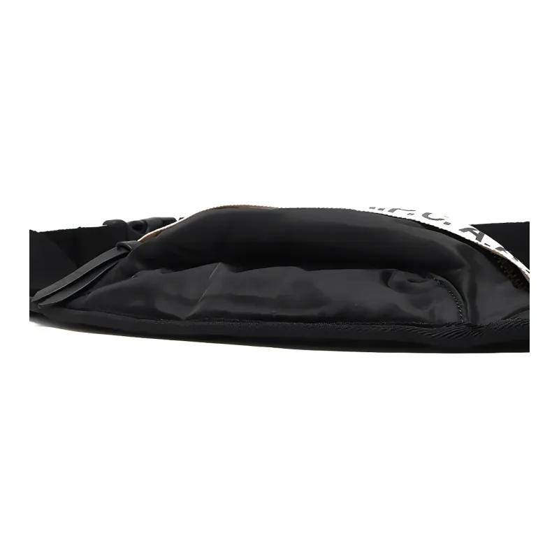 A.P.C Nylon Fabric Fanny Pack, Crossbody Bag Men's Black-2