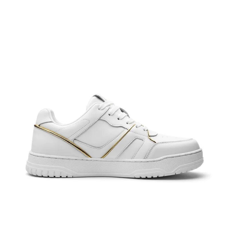 JEEP SPIRIT Skateboard Shoes Men Low Top Polar White-1
