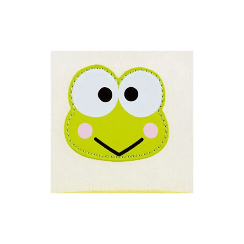 Sanrio Kero Keroppi Nylon Travel Storage Bag Women's Yellow-1