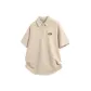 [7A Antibacterial Quick Dry]Khaki (Sunrise Mountains Chest Logo)