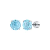 Sea Blue Firework Cut[1 Pair]