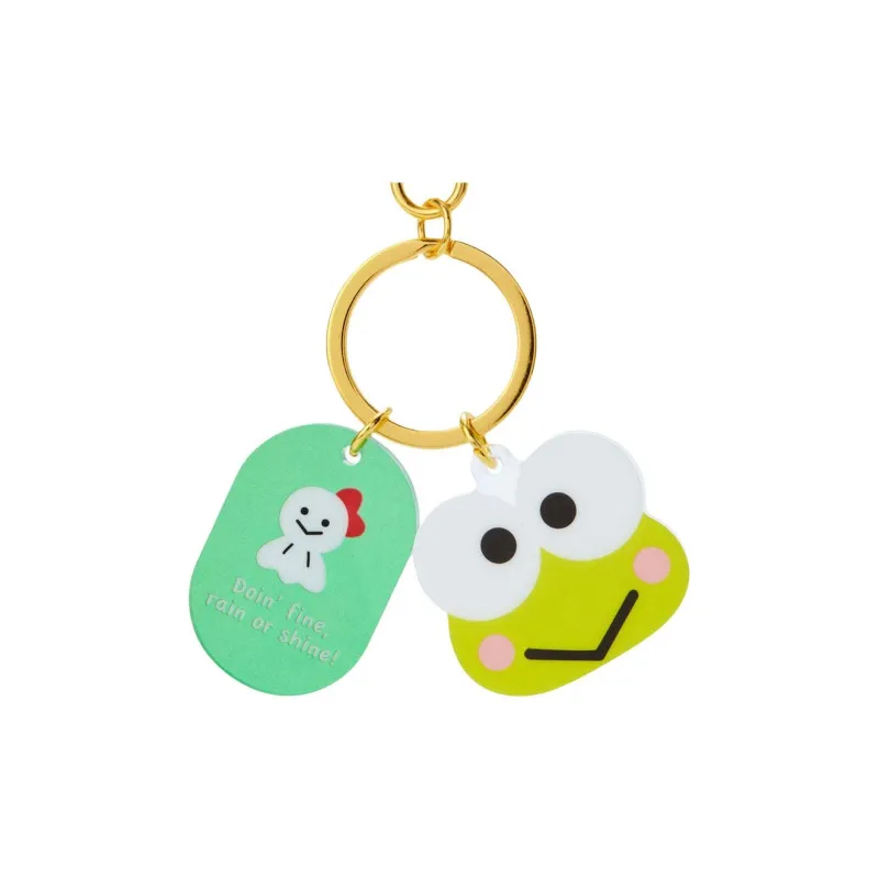 Sanrio Kero Keroppi Acrylic Bag Accessory Women's Green-1