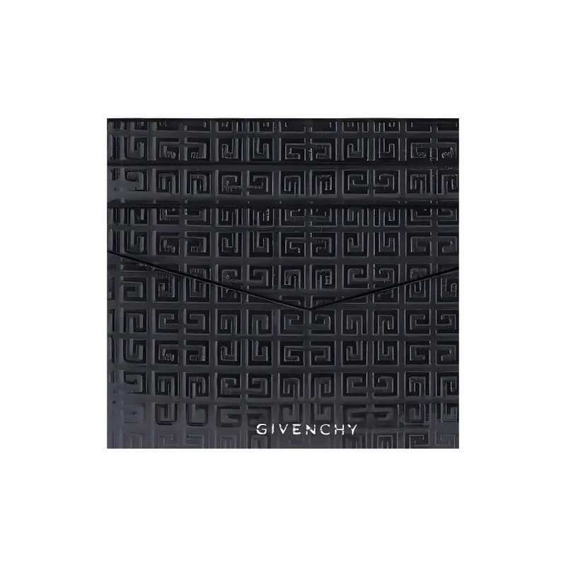 Givenchy Cow Leather Card Holder Men's Black & Yellow-3