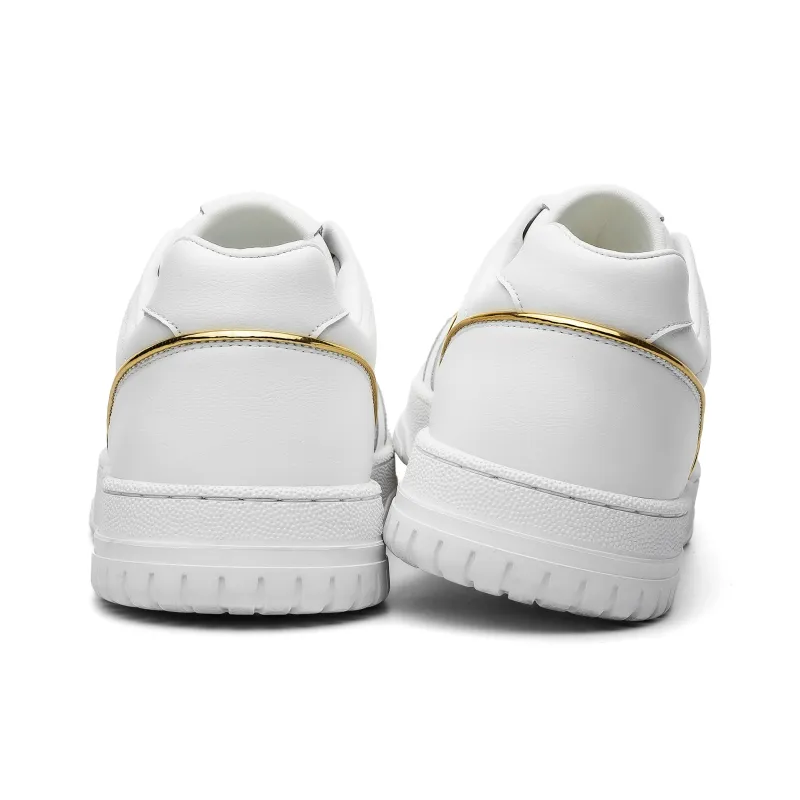 JEEP SPIRIT Skateboard Shoes Men Low Top Polar White-3