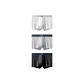 3 Pack (White+Light Gray+Black)