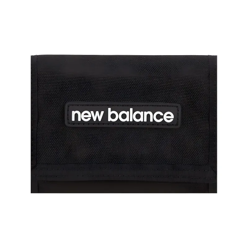 New Balance Polyester Card Holder Wallet Regular Men's Black-4