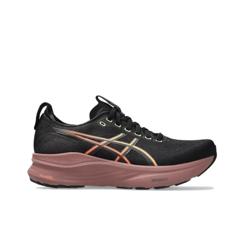 Asics GEL KAYANO 32 Abrasion Resistant Low Top Running Shoes Women's Black Purple Pink-1