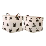 2-Piece Storage Bin Set (Rabbit+Masks)