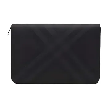 Burberry London Cow Leather Clutch Men's Dark Gray