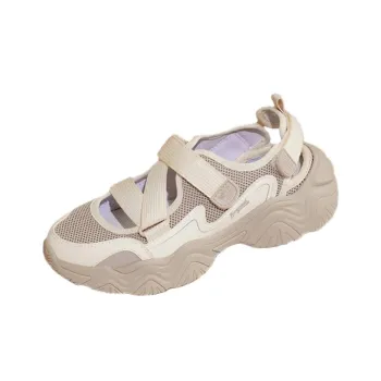 361° Cute Paw Series Breathable Height Increase Low Top Casual Shoes Women's Feather White Pumice