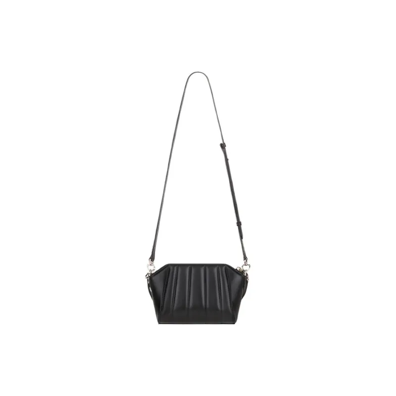 Givenchy Antigona Smooth Sheepskin And Quilting Sheepskin Shoulder Bag, Crossbody Bag Trumpets Women's Black-2