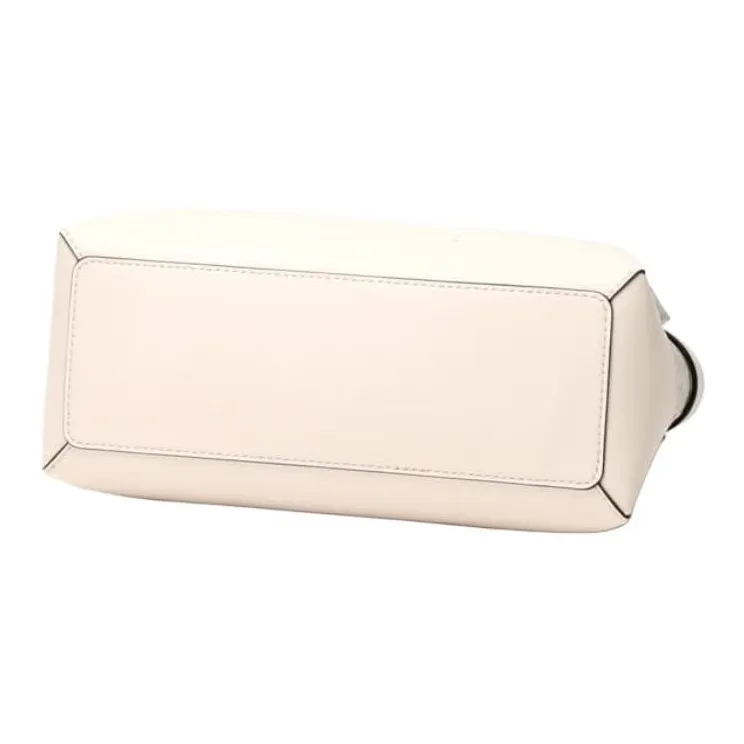 MICHAEL KORS Coated Canvas Shoulder Bag Crossbody Bag Handbag Small Size Women's Ivory-3