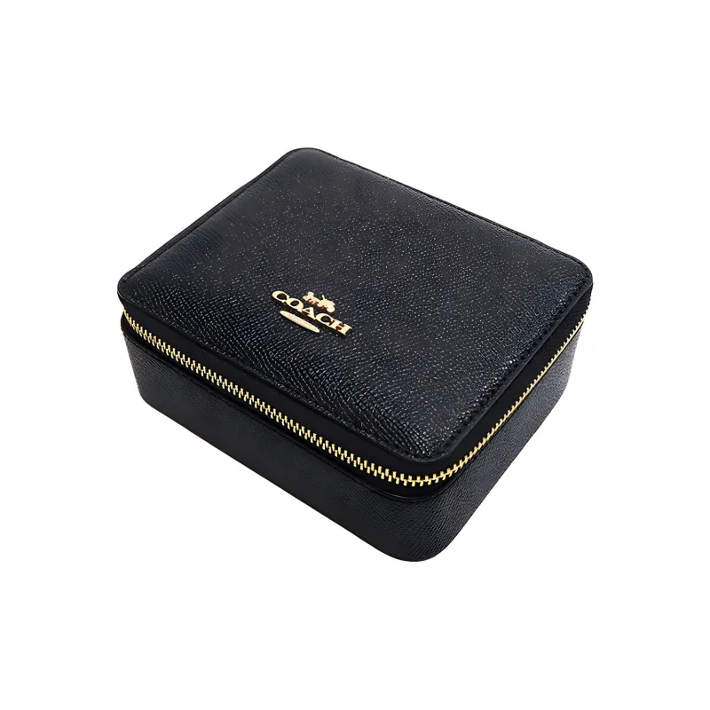 COACH Jewelry Box Storage Boxes Black-2