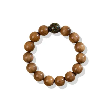 MY Green Sandalwood Bracelets Unisex