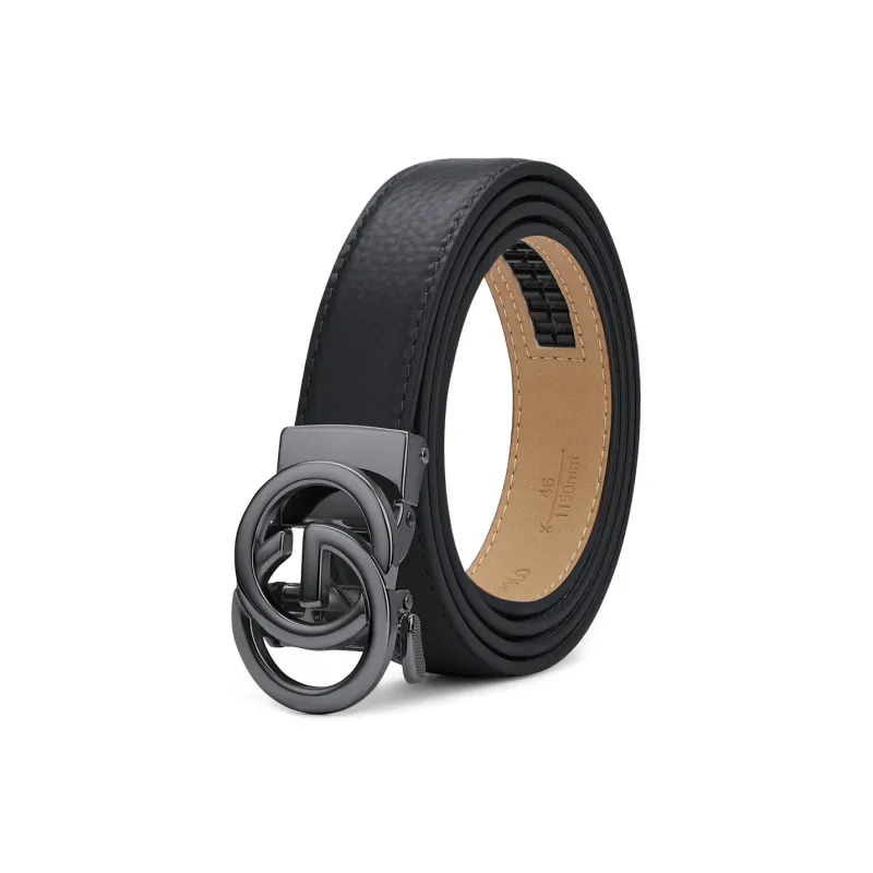 WilliamPOLO Cow Leather Belts Women's Multiple Colors 2.4cm-10