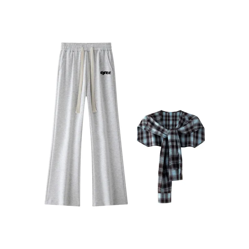 Qnxeey Casual Pants Unisex-0