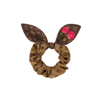 LOUIS VUITTON X Takashi Murakami Monogram Cherry Set Of Scrunchies