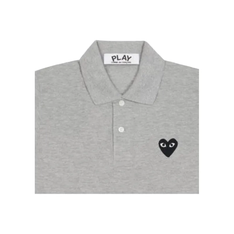 Comme Des Garcons Play Black Emblem Polo-1