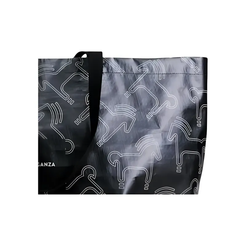 DECATHLON Polypropylene Fiber Equestrian Toiletry Bag Handbag Regular Unisex Light White Lime Gray-4