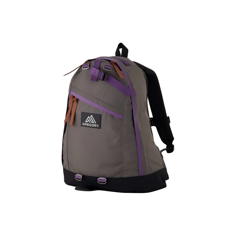 GREGORY Nylon Outdoor Mountaineering Bag Backpack Unisex Purple & Gray-1