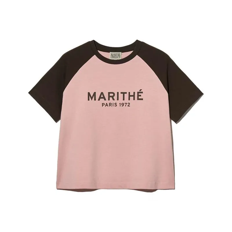 MARITHE FRANCOIS GIRBAUD Raglan Sleeve T Shirt Women's-4