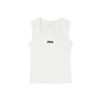 FILA Sleeveless Sports Shirts Women's Cloud White