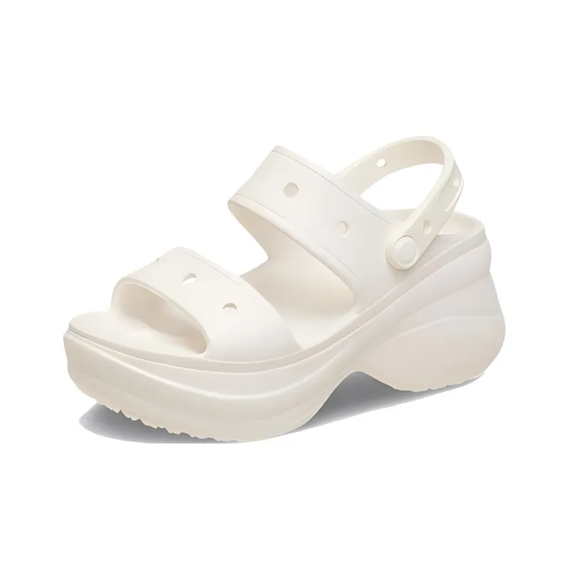 Crocs Beach Sandals Women's White-2