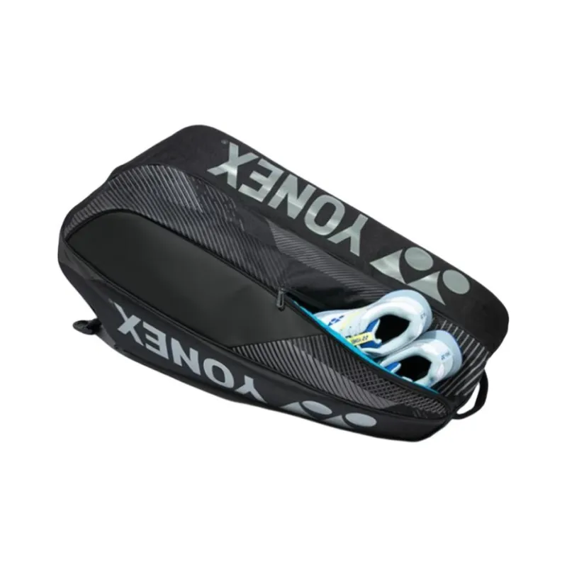 YONEX Badminton Racket Bags 6 Pcs Casual Style Shoulder Bag Black Unisex-3