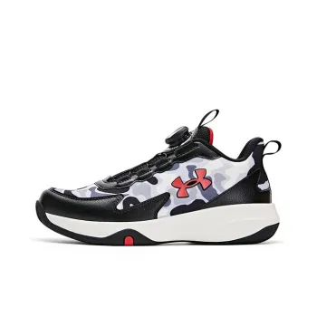 Under Armour Slip Resistant, Abrasion Resistant, Breathable Low Top Children's Basketball Shoes Unisex