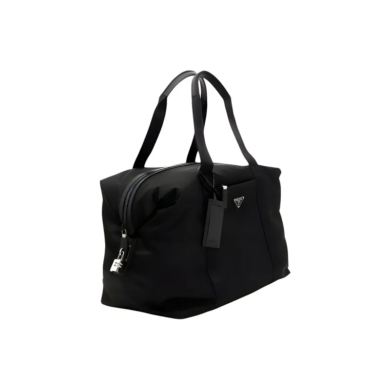 PRADA Nylon Travel Bag Men's Black-1