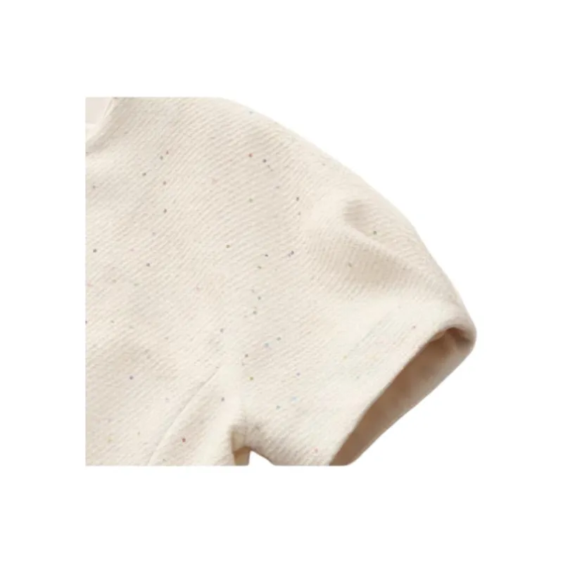 GOELIA Two Piece Skirt Sets Women's Beige-3