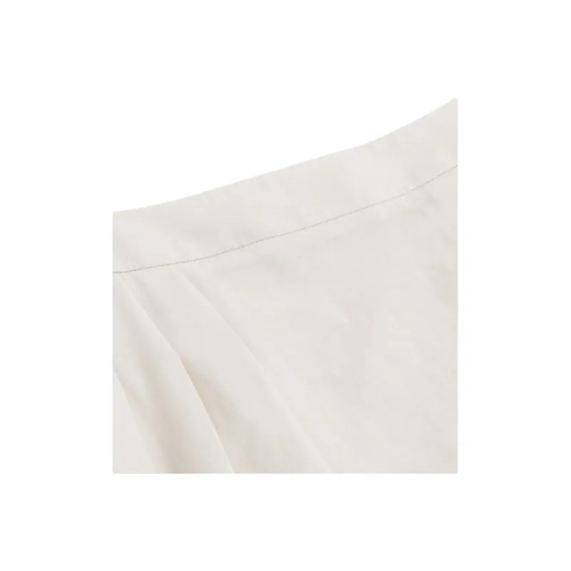 Self Who Casual Long Skirt Women's Moon White-2