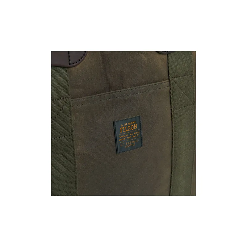 Filson Cotton Tote Bag, Shopping Bag, Handbag Men's Khaki-5