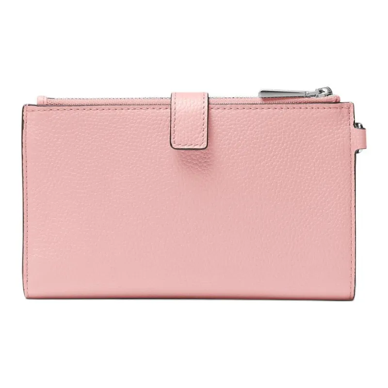 MICHAEL KORS Adele Leather Wallet Women's Rose Pink-1
