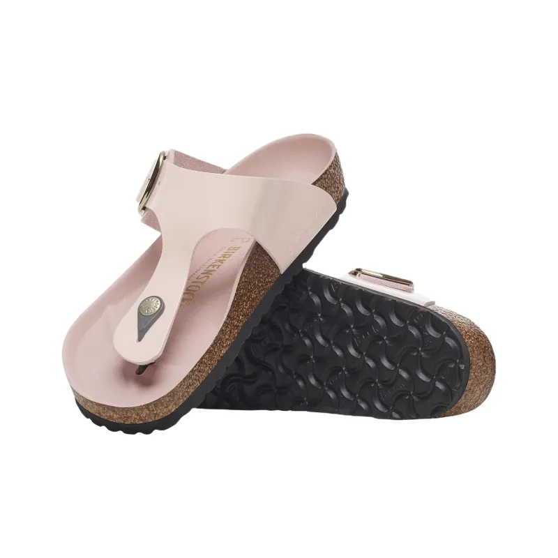 Birkenstock Gizeh Big Buckle EVA Abrasion Resistant Flip Flops Women's Light Rose Narrow-4