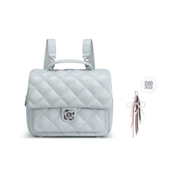 JUST STAR Synthetic Leather Carry Backpack Medium Size Women's Multicolor