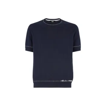 FENDI Knitwear Men Blue