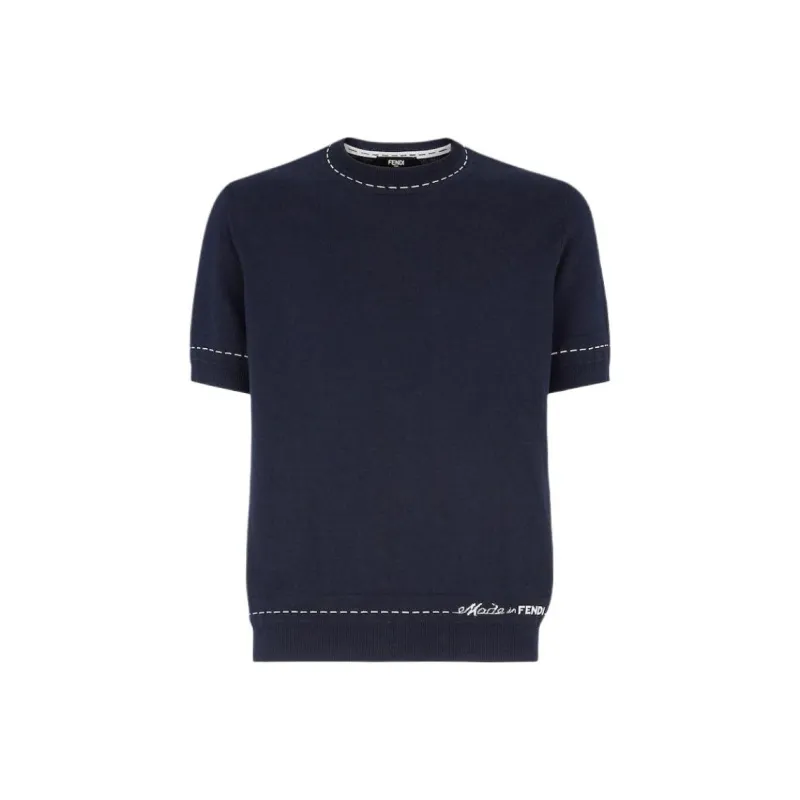 FENDI Knitwear Men Blue-0