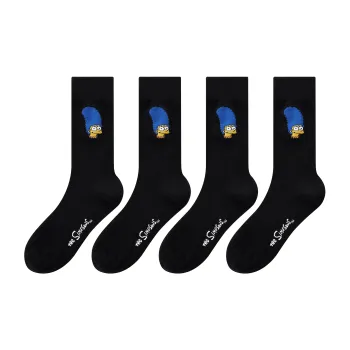 The Simpsons Knee High Socks Unisex 4 Pack