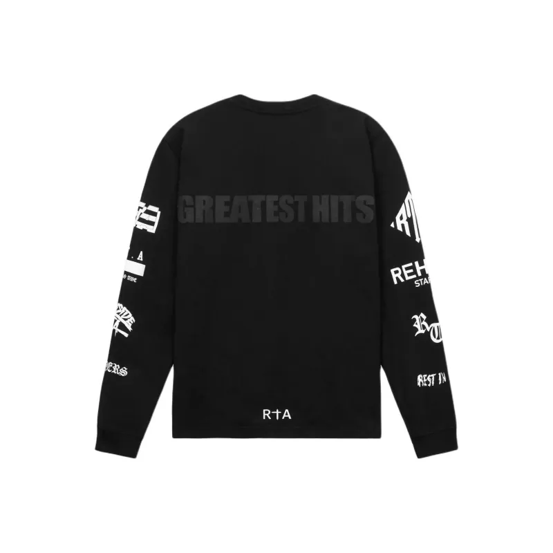 Rta T Shirts Men Black-1