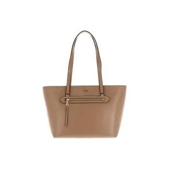 DKNY Leather Tote Bag, Shopping Bag, Shoulder Bag, Handbag Women's Brown