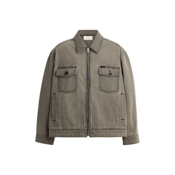 COACH Denim Jackets Men Gray