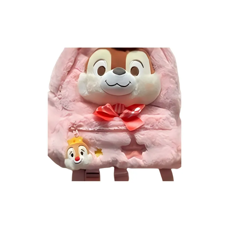 Disney Plush Backpack Regular Unisex Pink-1