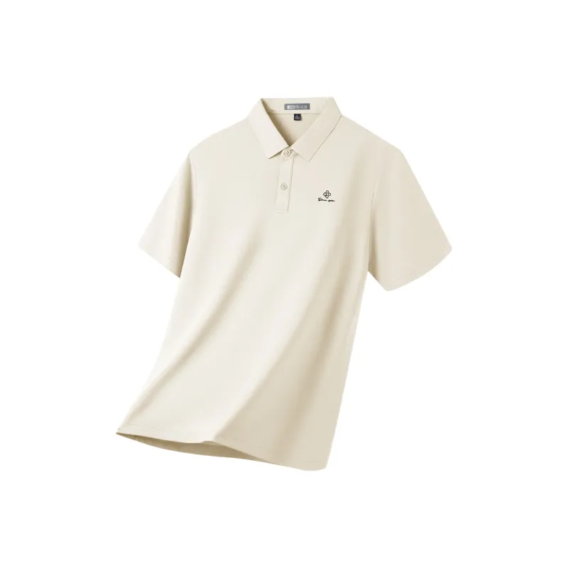 Red bean Polo Shirts Men-4
