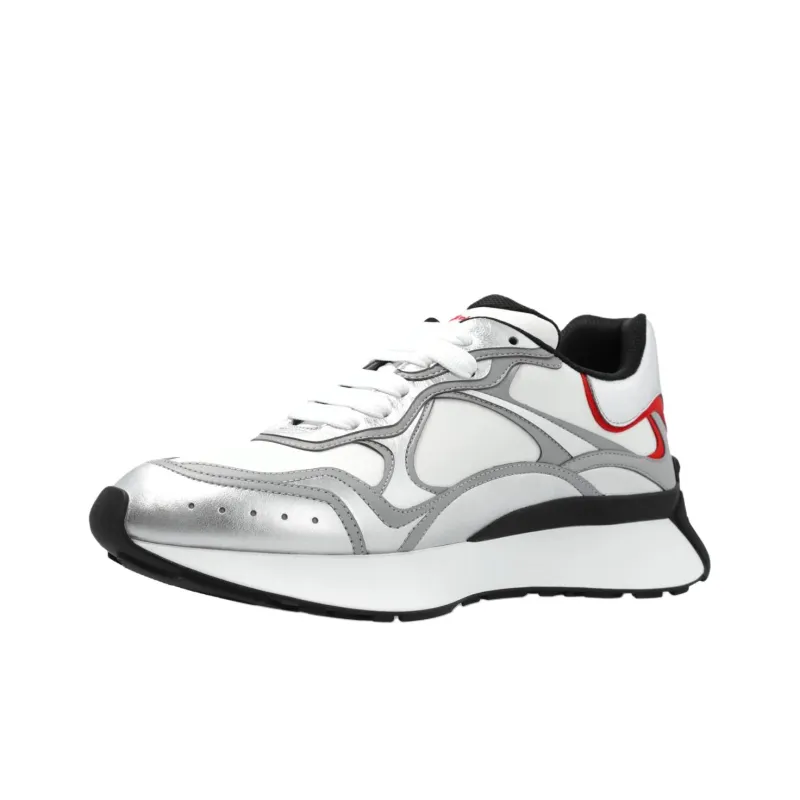 Alexander McQueen Low Top Casual Shoes Men's White-2
