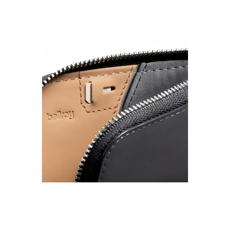 BELLROY Leather Wallet Unisex Charcoal Gray-4