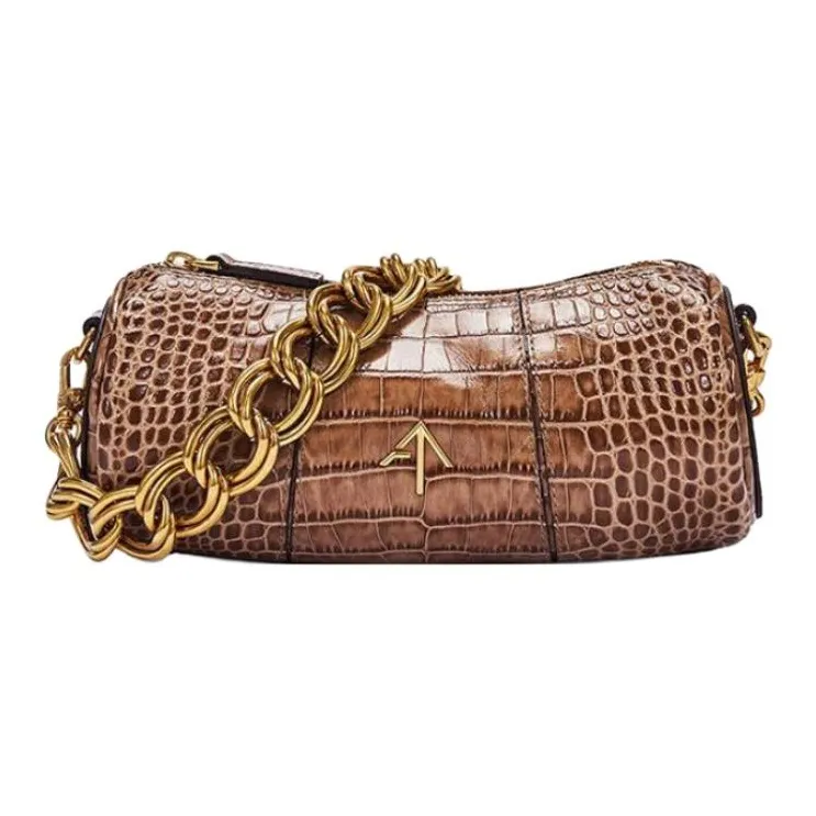 Manu Atelier Cylinder Shoulder Bags-0
