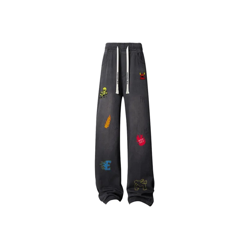 Qnxeey Jeans Unisex-0