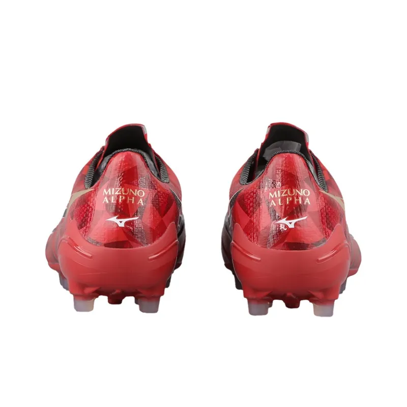 Mizuno Alpha 2 Soccer Shoes Unisex Red-3