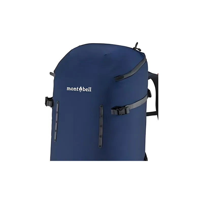 MONTBELL Nylon Outdoor Mountaineering Bag, Backpack Regular Unisex Indigo-2